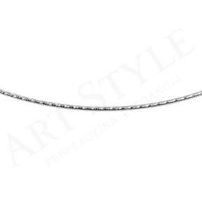 Srebrny Łańcuszek typu Linka 50cm 164610