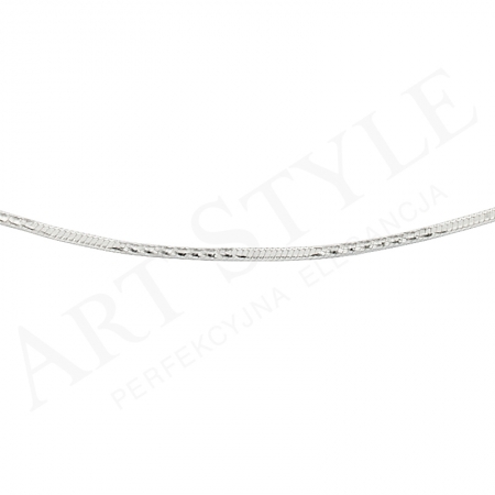 Srebrny Łańcuszek typu Linka 50cm 177641 Srebrny Łańcuszek typu Linka 50cm 177641