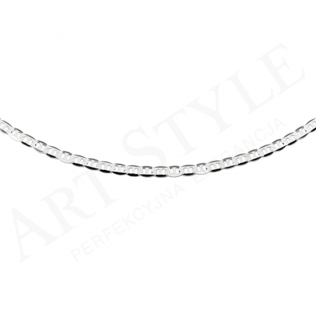 Srebrny Łańcuszek typu Marina 55cm 211727 Srebrny Łańcuszek typu Marina 55cm 211727