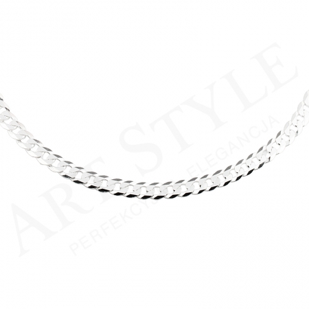 Srebrny Łańcuszek typu Pancerka 55cm 228770 Srebrny Łańcuszek typu Pancerka 55cm 228770