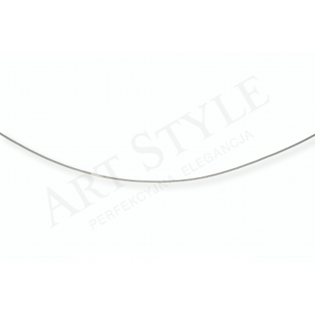 Srebrny Łańcuszek typu Linka 45cm 557573 Srebrny Łańcuszek typu Linka 45cm 557573
