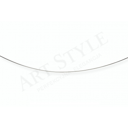 Srebrny Łańcuszek typu Linka 42cm 537759 Srebrny Łańcuszek typu Linka 42cm 537759