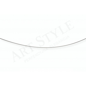 Srebrny Łańcuszek typu Linka Topo 65cm 537070
